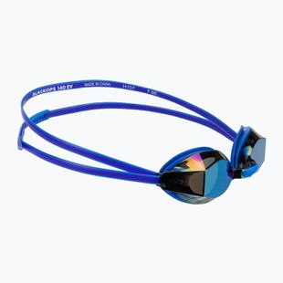 Damen-Schwimmbrille TYR Blackops 140 Ev Racing verspiegelt royal/blau
