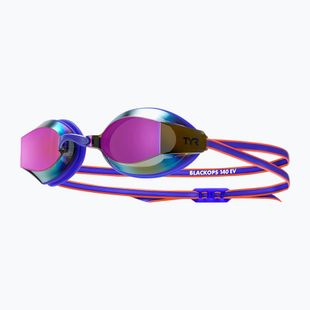 Schwimmbrille TYR Blackops 140 Ev Racing verspiegelt royal/multi