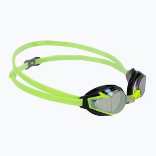 TYR Stealth-X Performance Verspiegelte Schwimmbrille in Limette