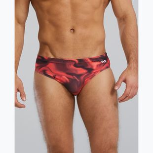 Tyr Durafast Elite Waveform Schwimmslip rot