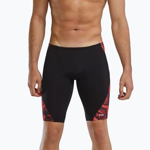 Herren-Schwimmjammer TYR Durafast Elite Waveform Blade Splice red