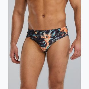 Herren Tyr Durafast Elite Validus Schwimmslip orange/aqua/schwarz