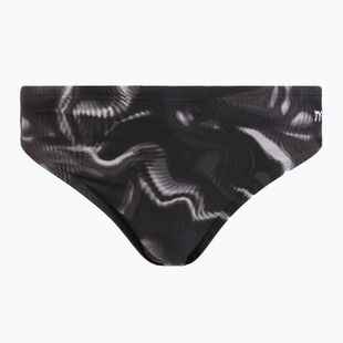 Herren-Schwimmslip TYR Durafast Elite Waveform Brief titanium