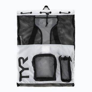 Schwimmtasche TYR Big Mesh Mummy Bag 40 l white