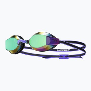 Schwimmbrille Damen TYR Blackops 140 Ev Racing Mirrored purple/green