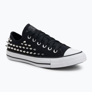 Chuck Taylor All Star Studded schwarz/silbern/weiß Kinderturnschuhe