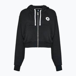 Hoodie Damen Converse Retro Full-Zip Hoodie converse black
