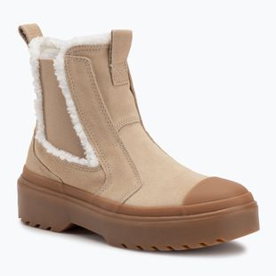 Damen-Sneaker Converse Chuck Taylor All Star Chelsea Lugged Suede warm quarry/egret/gum