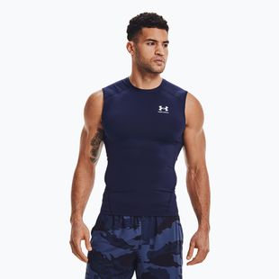 Trainings-Tanktop Herren Under Armour Heat Gear Armour Comp Tank midnight navy/white