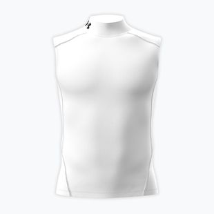 Trainings-T-Shirt Herren Under Armour HG Armour Comp Mock SL castlerock/white