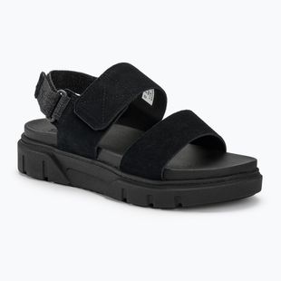 Sandalen Damen Timberland Greyfield 2 Strap black suede