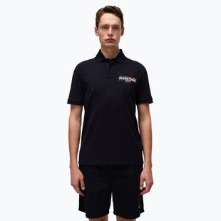 Polohemd Herren Napapijri E-Aylmer black 041
