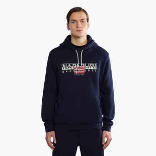 Hoodie Sweatshirt Herren Napapijri B-Aylmer H blu marine