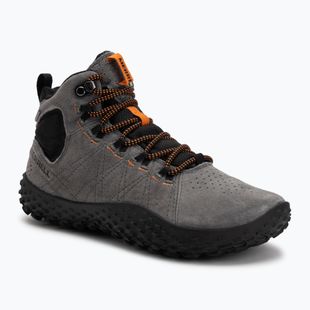 Herren Barfußschuhe Merrell Wrapt Mid WP granite