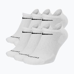 Herrensocken Nike Everyday Plus Cushioned No Show 6 Paar white/black