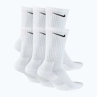 Socken Nike Everyday Cushioned 6er-Pack white/black