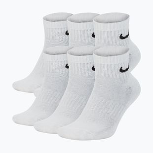 Socken Nike Everyday Cushioned 6er-Pack white/black