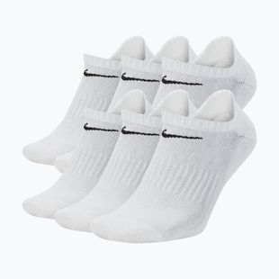 Socken Nike Everyday Cushioned No-Show 6 Paare white/black