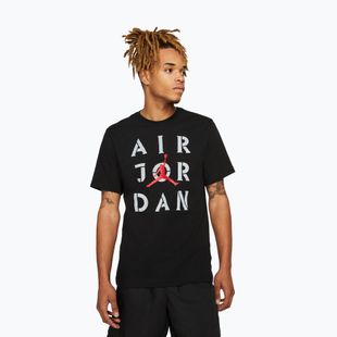 Herren-Shirt  Jordan AJ5 Graphic black/white/gum red