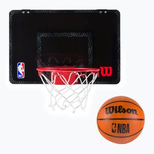 Wilson NBA Forge Team Mini Hoop Basketball-Backboard schwarz WTBA3001FRGNBA