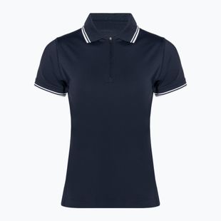 Wilson Team Polo Damen T-Shirt, klassisch, navy
