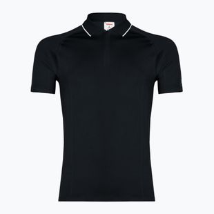 Herren Wilson Team Seamless Polo 2.0 Shirt schwarz