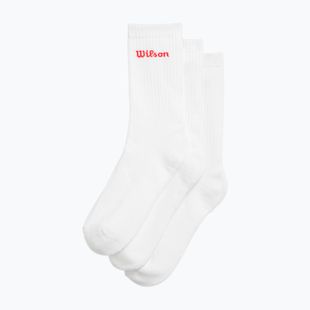 Socken Wilson Crew Logo 3 pairs bright white
