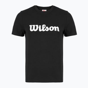 Tennis-Shirt Damen Wilson Team Graphic Script W black script