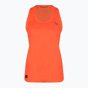 Lauf Tank Top Damen Saucony Stopwatch Singlet vizi red