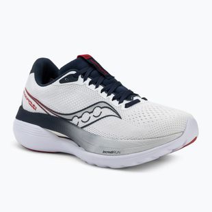 Herren Laufschuhe Saucony Endorphin Trainer white/navy
