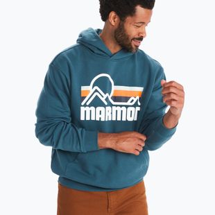 Herren Marmot Coastal Hoody hellblau Trekking-Sweatshirt M1425821541