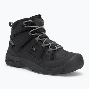 Wanderschuhe Herren KEEN Circadia Mid Polar black/steel grey