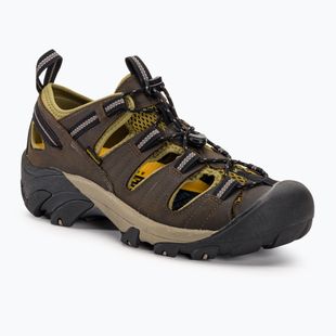 KEEN Arroyo II Herren-Trekking-Sandalen Kantine schwarz
