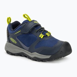 Wanderschuhe Kinder KEEN Wanduro Low WP sky captain/evening primrose