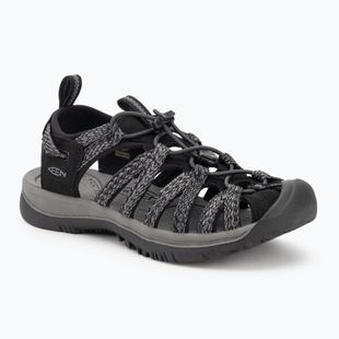 KEEN Whisper schwarz/ stahlgrau Damen Sandalen