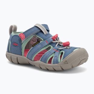 KEEN Seacamp II CNX coronet blau/hot pink Kindersandalen