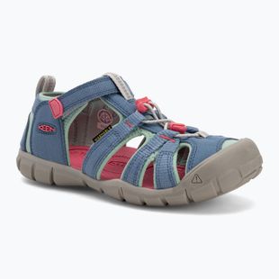 KEEN Seacamp II CNX coronet blau/rosa Junior Sandalen