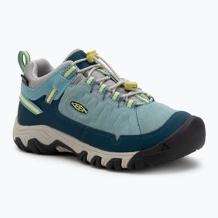 Trekkingschuhe Kinder KEEN Targhee IV Low Waterproof reef waters/daiquiri green