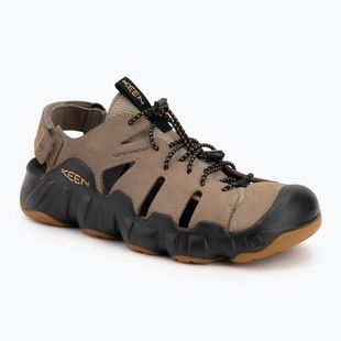 KEEN Hyperport Fisherman Leder brindle/ oak buff Herren Sandalen