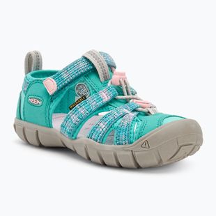 KEEN Seacamp II CNX Kindersandalen aqua/giggle pink