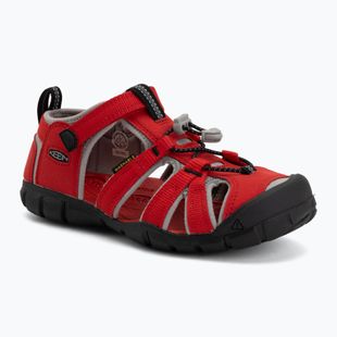 Kinder-Sandalen KEEN Seacamp II CNX red/alloy