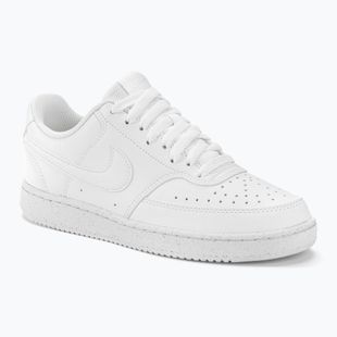 Damen Sneaker Nike Court Vision Low Next Nature white/white/white