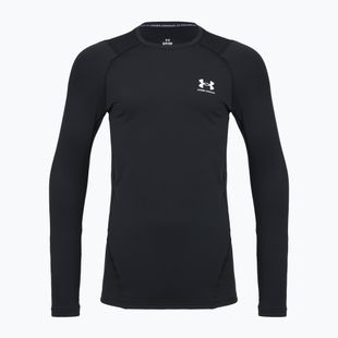 Herren-Trainingslangarmshirt Under Armour CG Armour Fitted Crew black/white