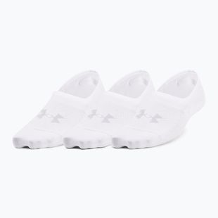 Under Armour Breathe Lite Ultra Low 3P weiß/weiß/mod grau Damen Trainingssocken