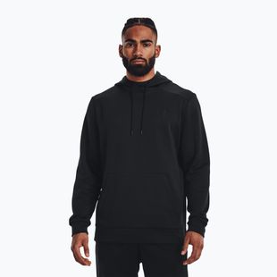 Under Armour Armour Fleece Hoodie Herren Trainingssweatshirt schwarz 1373353-001