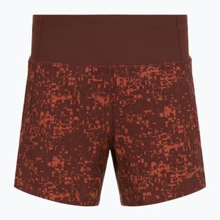 Brooks Chaser 5" Laufshorts für Frauen mit Rosinen-Glitch-Print