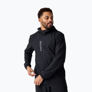 Laufjacke für Herren Brooks Canopy Jacket black
