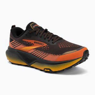 Herren-Laufschuhe Brooks Cascadia 20 black/tigerlily/orange