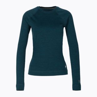 Damen-Thermoaktivshirt Smartwool Merino 250 Baselayer Crew Boxed twilight blue heather
