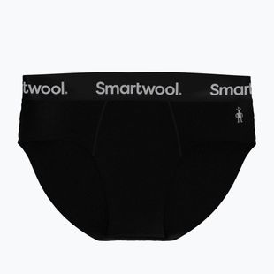 Thermoaktive Boxershorts Herren Smartwool Active Brief Boxed black